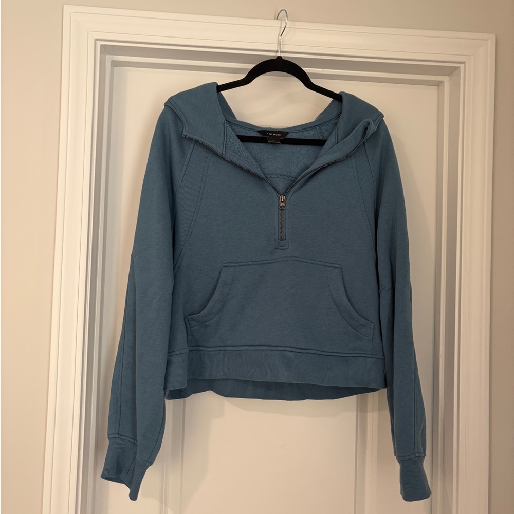 Women's Blue “Scuba LuluLemon” Style Hoodie